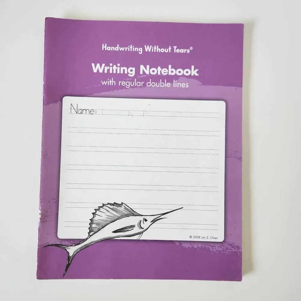 Handwriting Without Tears Wide Double Line Loose Notebook Paper + My Journal